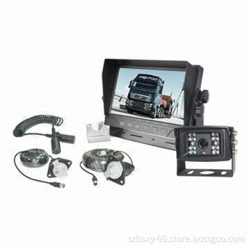 7-inch digital backup rear-view monitor reverse camera